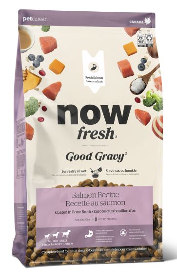 Now Fresh Good Gravy Salmon Recipe With Ancient Grains Dog