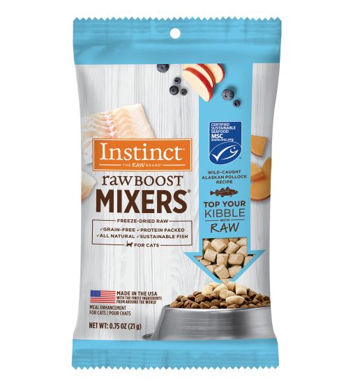 Instinct Raw Boost Mixers Wild-Caught Alaskan Pollock Cat 0.75oz