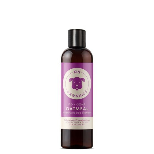 Kin+Kind Oatmeal (Itchy Dog Shampoo) - Fig+Cedar - 12oz