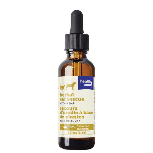 Healthy Paws Herbal Ear Rescue with Hemp 30ml