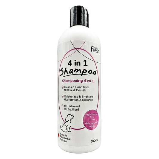 Enviro Fresh 4 In 1 Shampoo Wild Berry & Aloe Dog 380ml