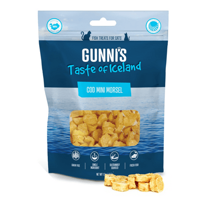 Gunni's Taste of Iceland Cod Mini Morsel Cat 1.5oz