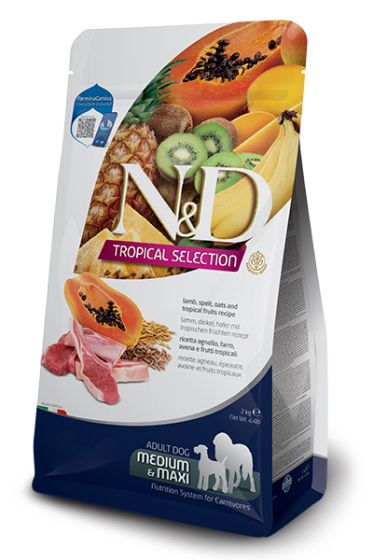 Farmina Tropical Selection Lamb Adult Med/Maxi Dog 10kg