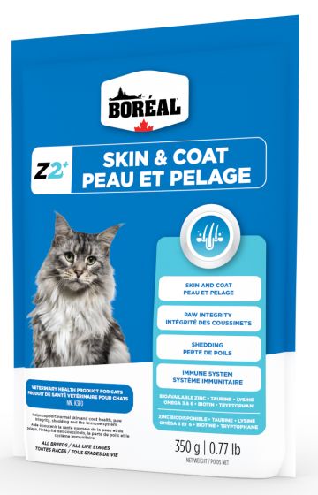 Boreal Zinpro Z2+ Skin And Coat Cat Supplement 350g