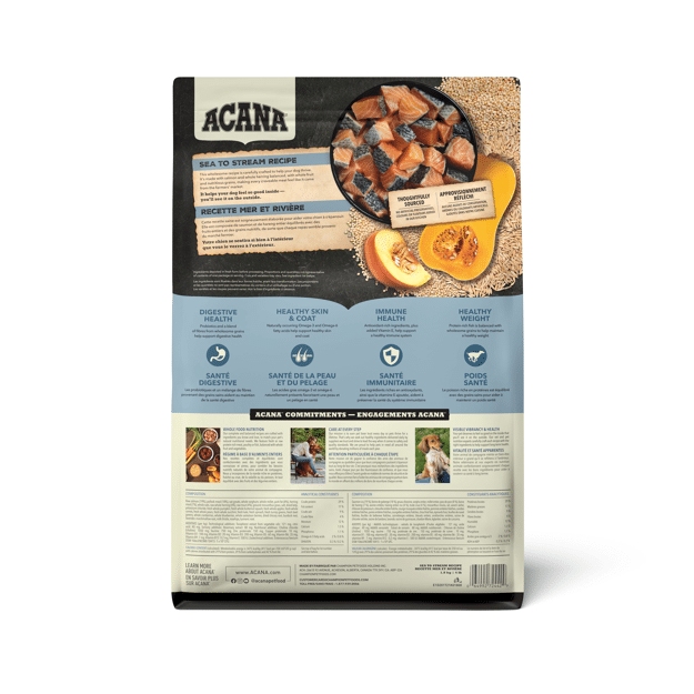 ACANA Healthy Grains Sea to Stream Recipe Dog 1.8kg