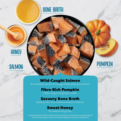 Acana Chewy Strips Skin & Coat Salmon Dog