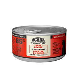 ACANA Cat Wet Food Beef Recipe in Bone Broth 85g