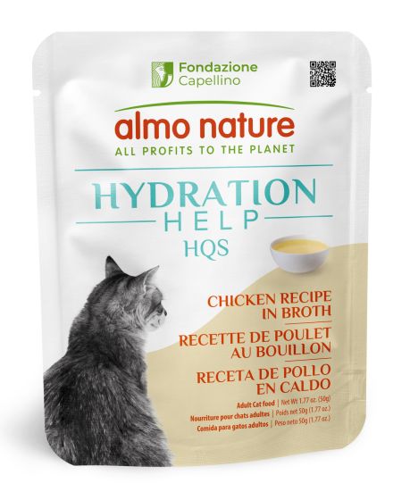 Almo Nature HQS Hydration Help - Chicken Recipe In Broth 50g