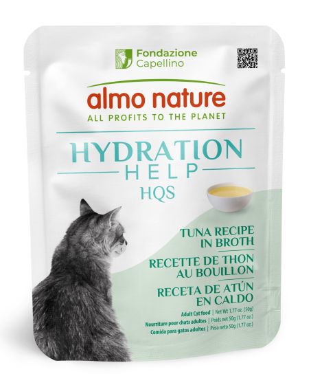 Almo Nature HQS Hydration Help - Tuna Recipe In Broth 50g
