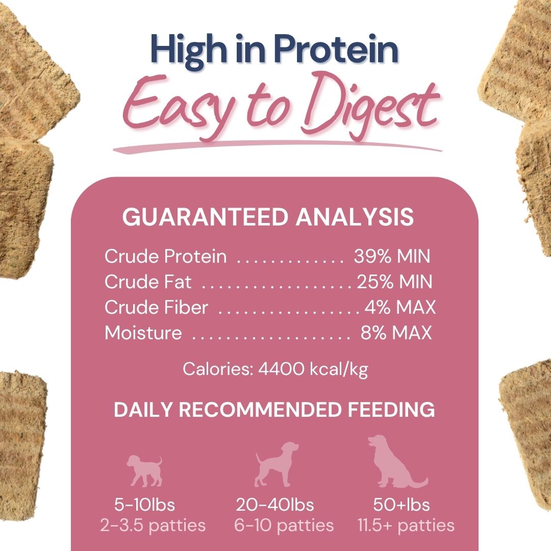 Lamb+Salmon Meal Patties
