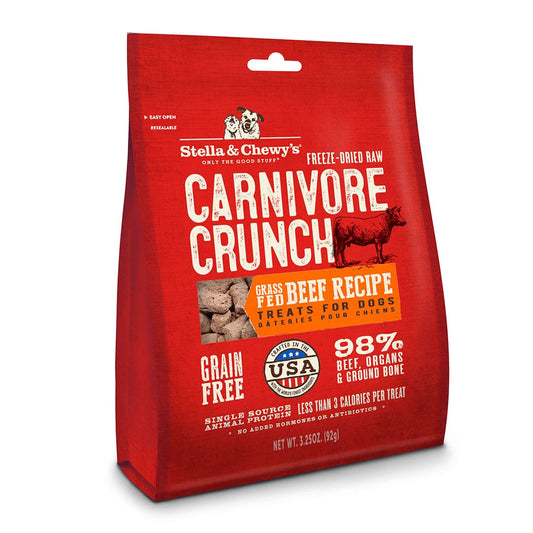 Stella & Chewy's Beef Carnivore Crunch 3oz