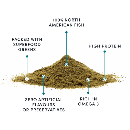 Crumps Sprinkles Fish + Superfood Greens Meal Topper Dog 110g