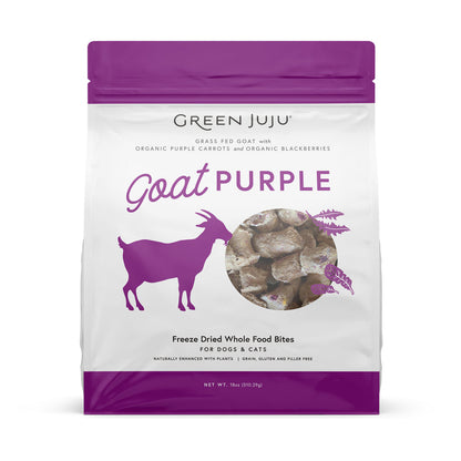 Green Juju Goat Purple Whole Food Bites 85g