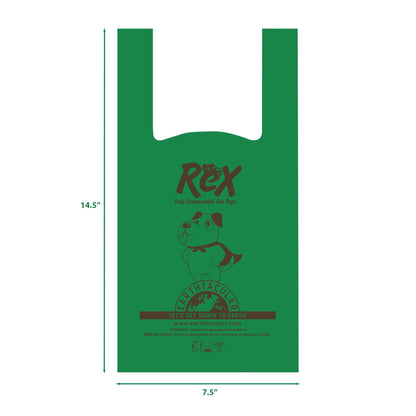 REX Plant-Based Poo Handle Bags 90ct