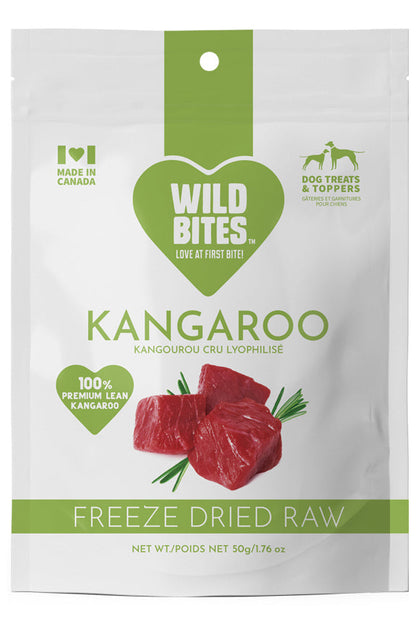 WILD BITES FREEZE DRIED KANGAROO