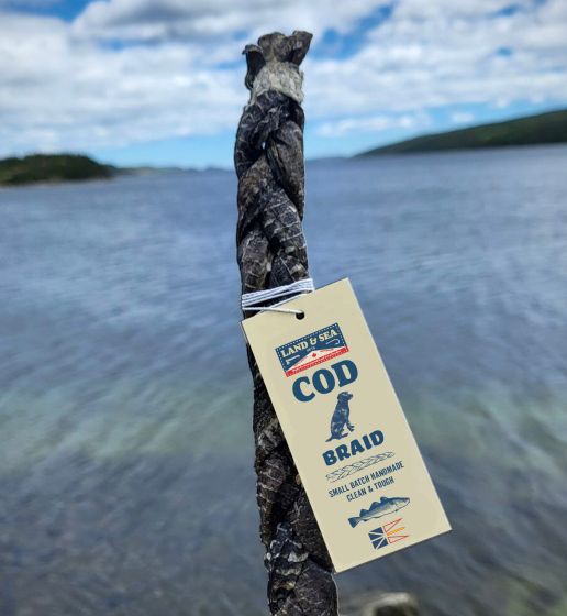 Land & Sea Cod Braid Stick12"