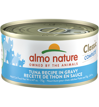 Almo Classic Complete Cat Food - Tuna Recipe In Gravy 70g