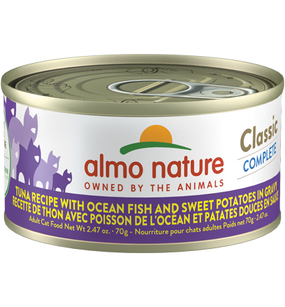 Almo Nature Classic Complete - Tuna Recipe With Ocean Fish And Sweet Potatoes 70g