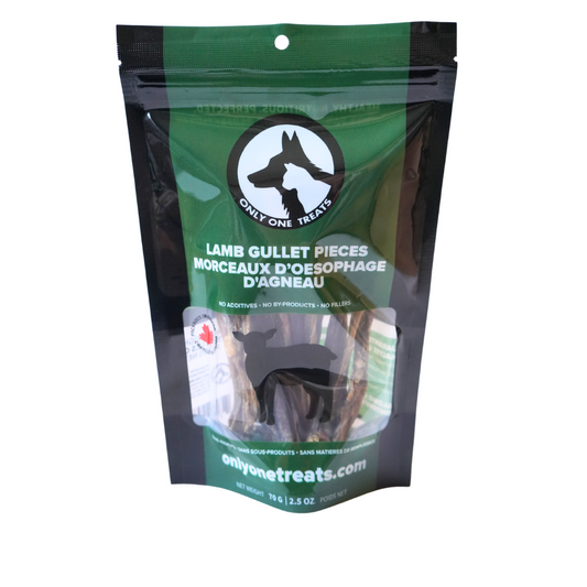 Lamb Gullet Pieces 70g