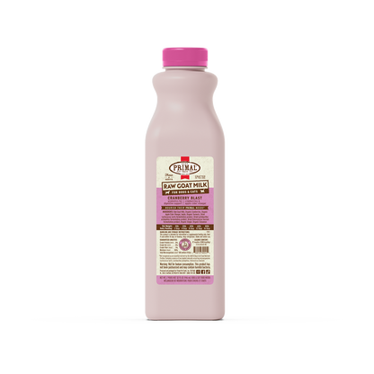 Primal Frozen Goat Milk Cranberry Blast Cat-Dog 32oz