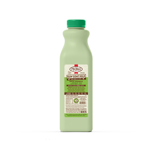 Primal Frozen Goat Milk Green Goodness Cat-Dog 32oz