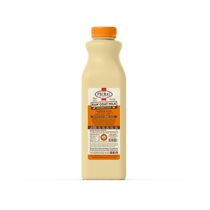 Primal Frozen Goat Milk Pumpkin Spice Cat-Dog 32oz