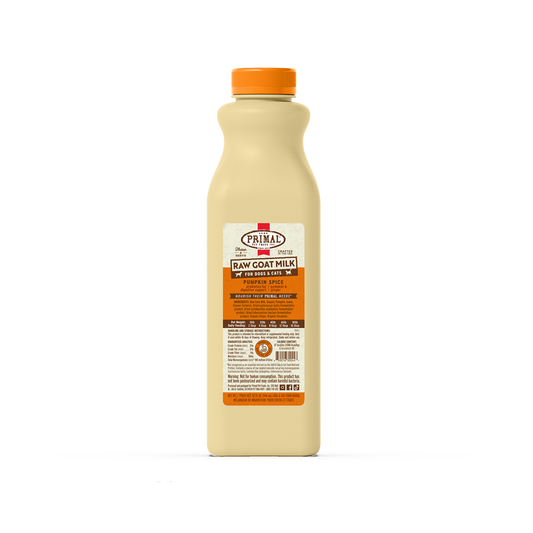 Primal Frozen Goat Milk Pumpkin Spice Cat-Dog 32oz