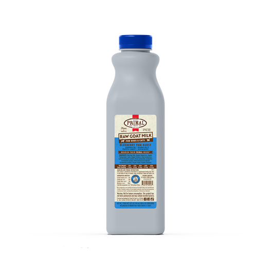 Primal Frozen Goat Milk Blueberry Burst Cat-Dog 32oz