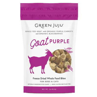 Green Juju Goat Purple Whole Food Bites 85g