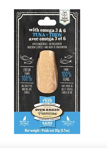 Oven-Baked Tuna And Omega Flavour Fillet Treats Cat