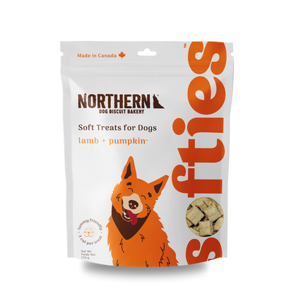 Northern Pet Softies Lamb & Pumpkin Treats Dog 170g