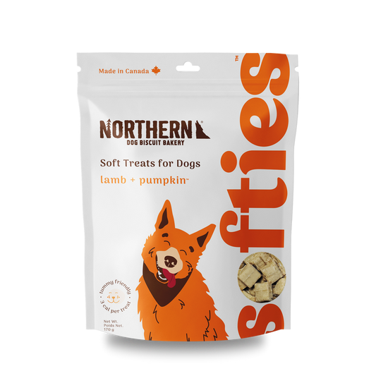 Northern Pet Softies Lamb & Pumpkin Treats Dog 170g