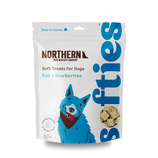 Northern Pet Softies Fish & Blueberries Treats Dog 170g