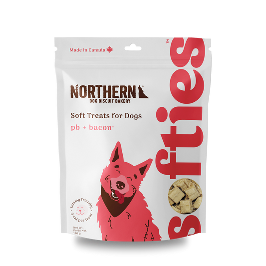 Northern Pet Softies PB & Bacon Treats Dog 170g