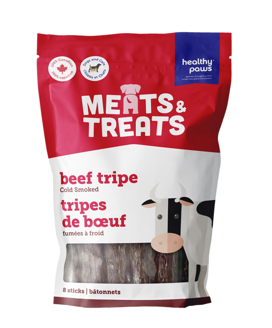 Healthy Paws Cold Smoked Tripe Sticks Beef