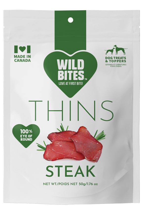 WILD BITES NEW! STEAK THINS