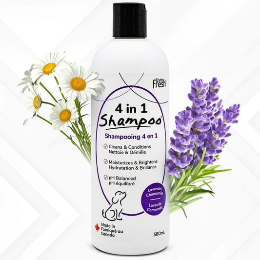 Enviro Fresh 4 In 1 Shampoo Lavender & Chamomile Dog 380ml