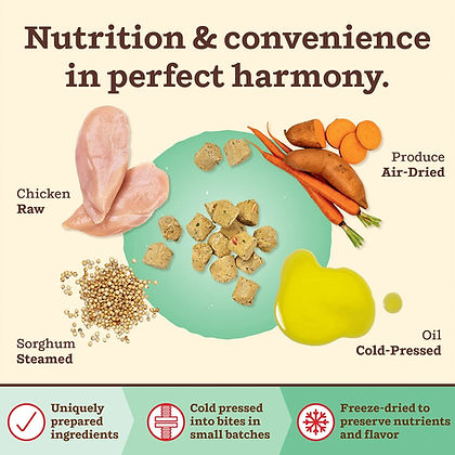 Primal Kibble in the Raw Chicken Dog