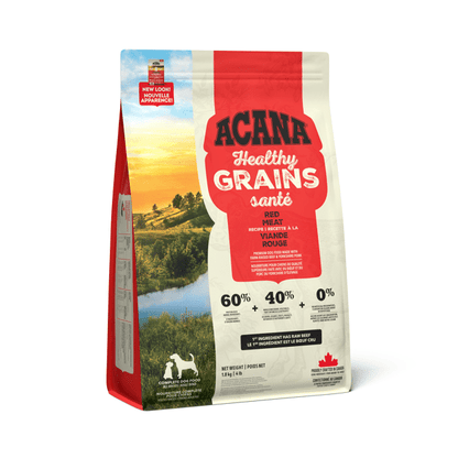ACANA Healthy Grains Ranch-Raised Red Meat Dog 1.8kg