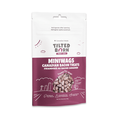 Tilted Barn Canadian Bacon MiniWags Treats 100g