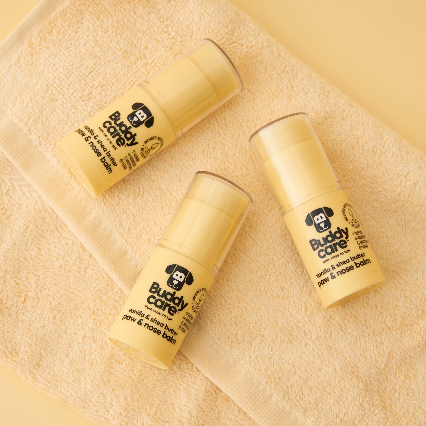 Buddycare - Paw & Nose Balm - Vanilla & Shea Butter - 0.75 fl oz