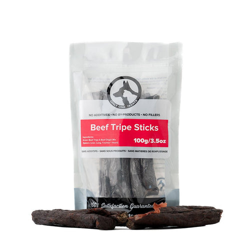 Only One Treats Beef Tripe Sticks