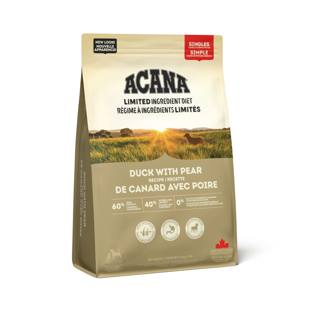 ACANA Singles Duck + Pear Recipe Dog1.8kg