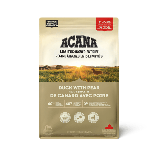ACANA Singles Duck + Pear Recipe Dog1.8kg