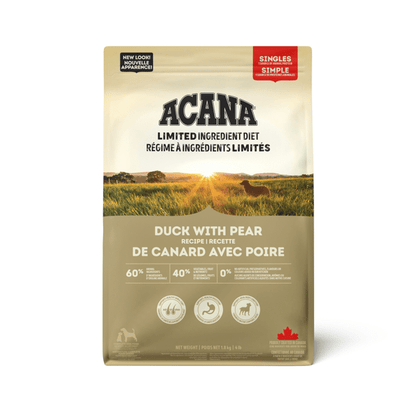 ACANA Singles Duck + Pear Recipe Dog1.8kg