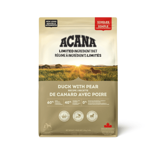 ACANA Singles Duck + Pear Recipe Dog1.8kg
