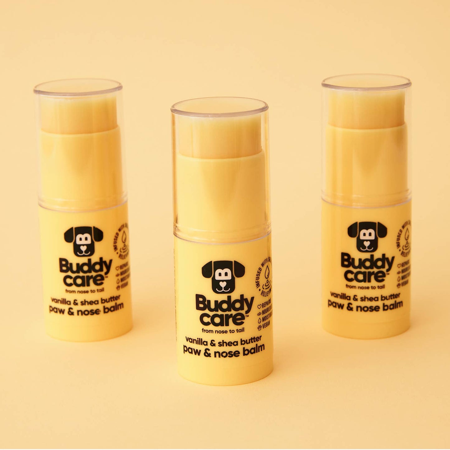 Buddycare - Paw & Nose Balm - Vanilla & Shea Butter - 0.75 fl oz