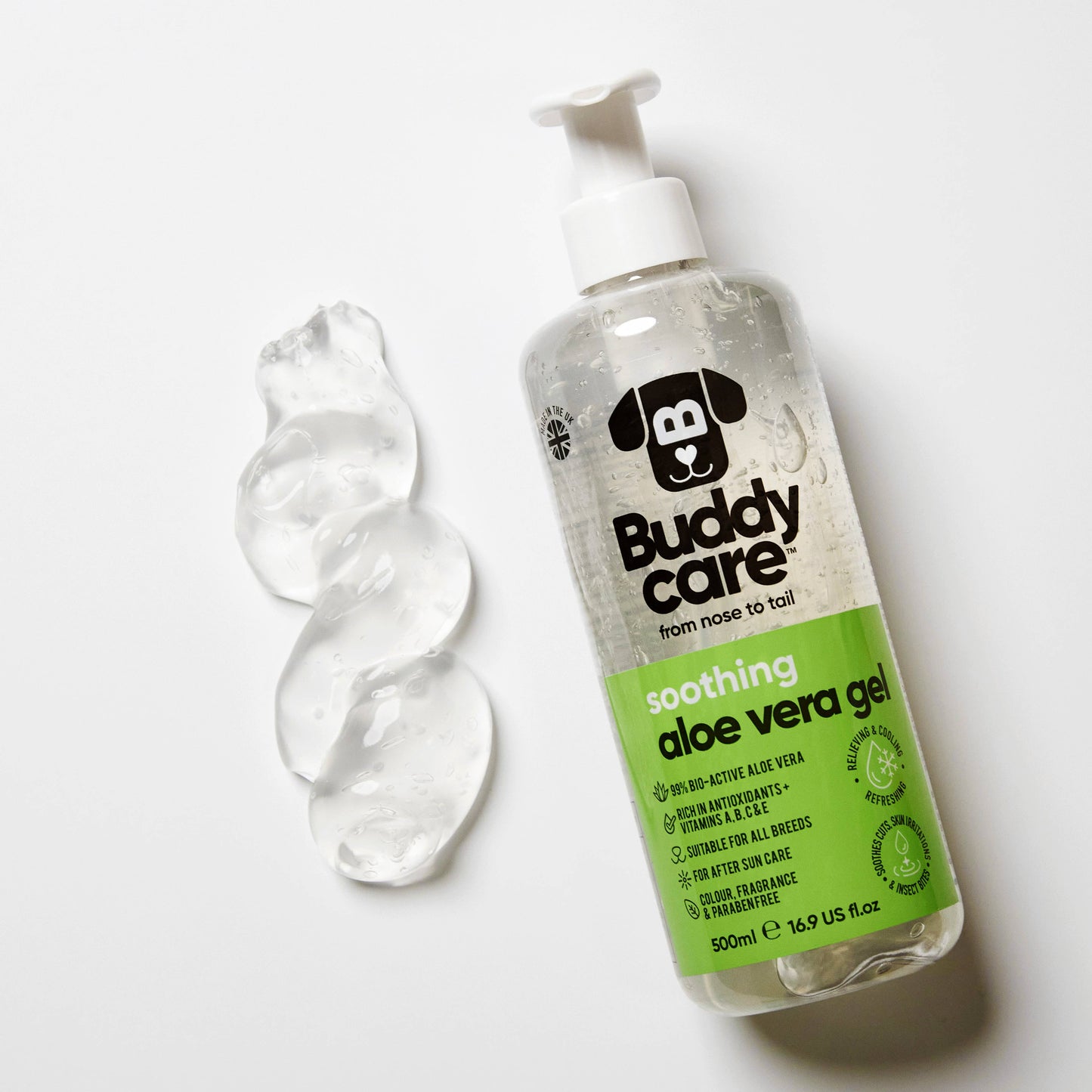 Buddycare - Aloe Vera Gel - 16.9 fl oz