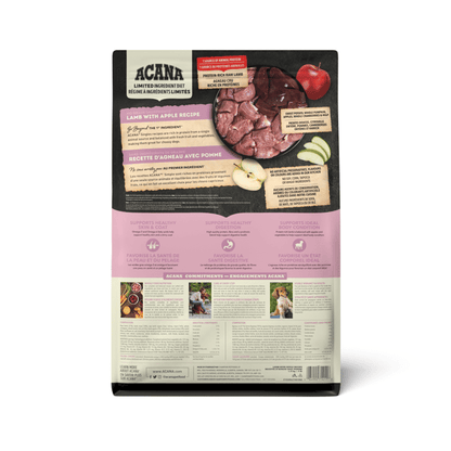 ACANA Singles Lamb + Apple Recipe Dog 1.8kg