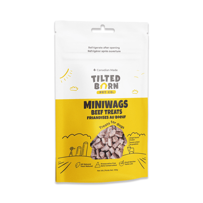 Tilted Barn Canadian Beef MiniWags Dog Treats 100g
